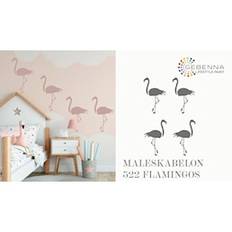 farvekort maleskabelon FLAMINGOS 522.jpg